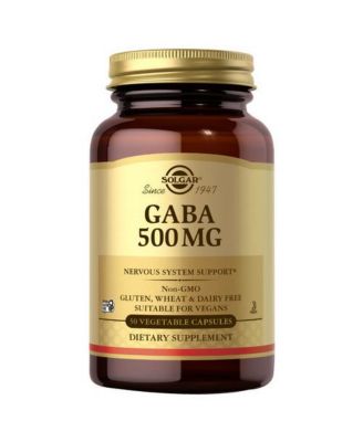GABA ,500 mg ,50 Veg Caps