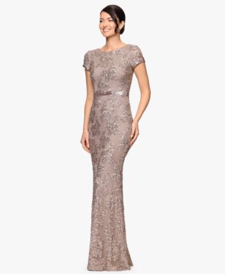 Petite Sequin Detail Gown