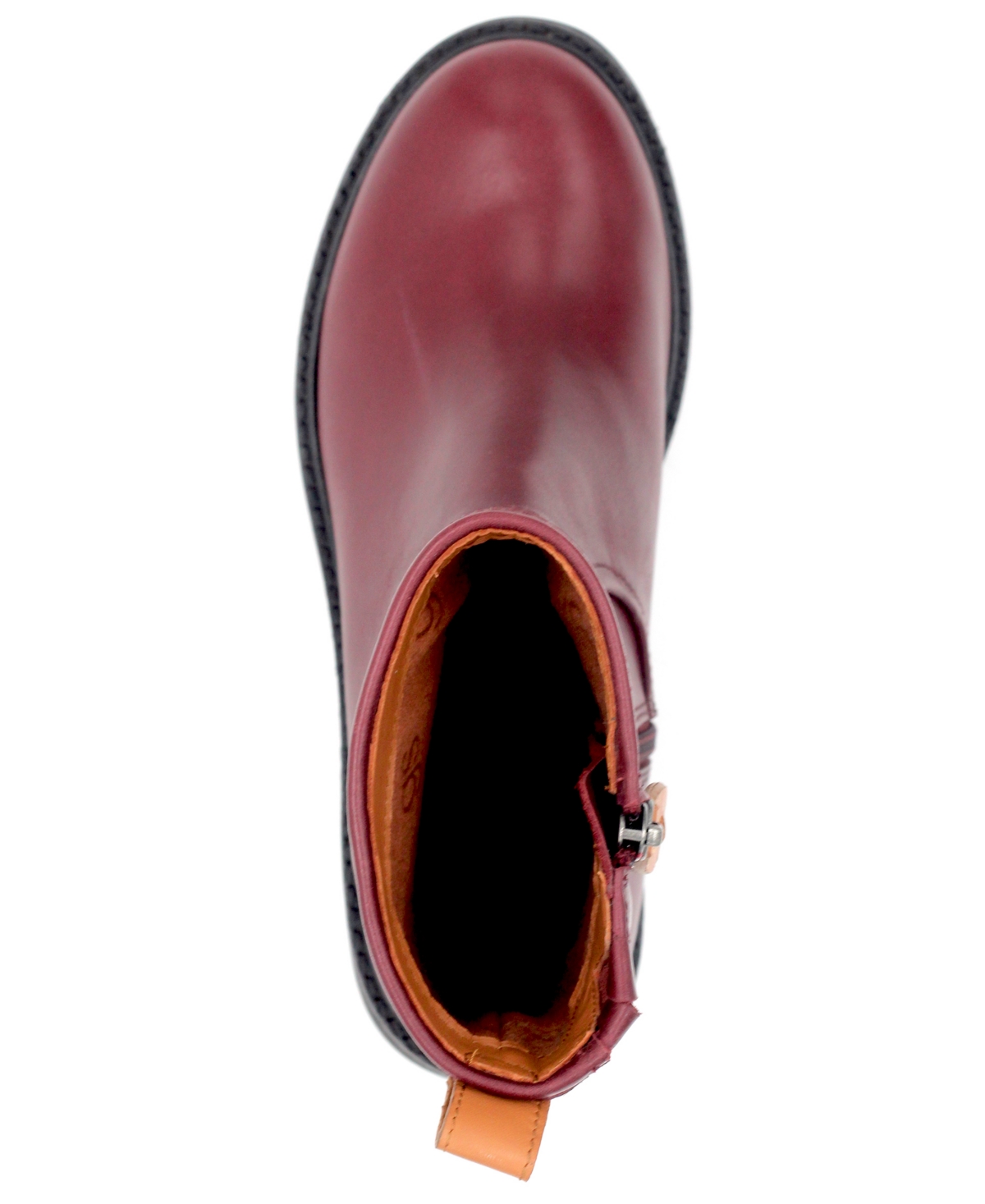 Gentle Souls Women's Bailah Pointy Toe Booties In Burgundy