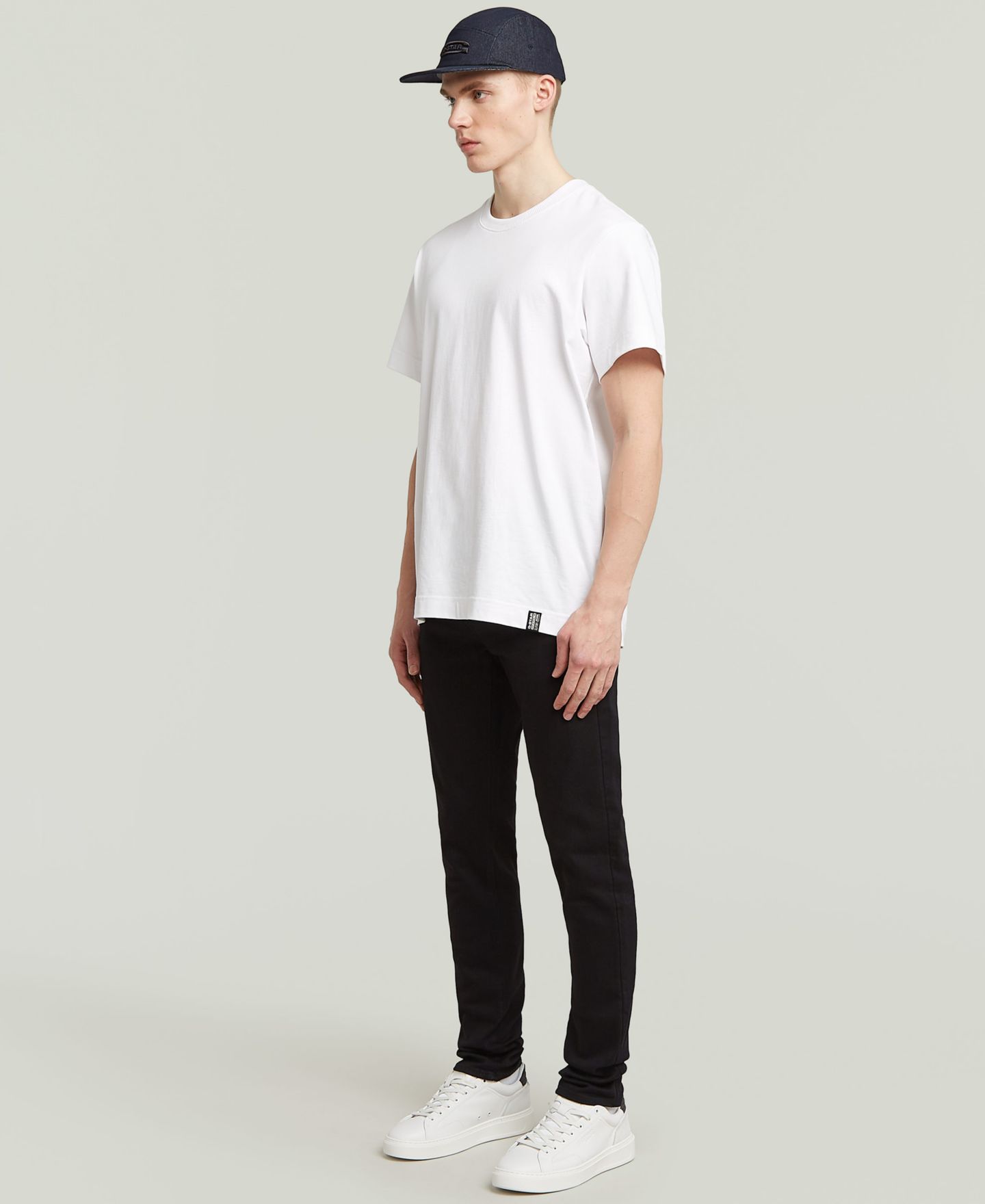 Мужские джинсы G-Star Raw 3301 Slim Fit, цвет: Чёрный — фото 3