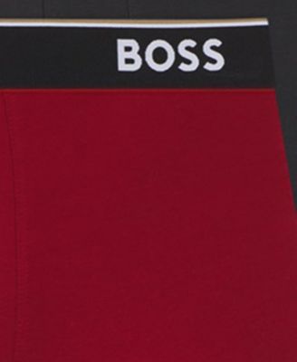 Hugo Boss Men's 3-Pack Power Regular Rise Trunk Underwear