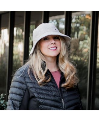 Women's Fleece Lined Maple Bucket hat