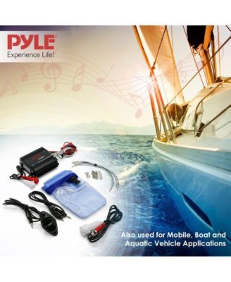 Bluetooth Marine Amplifier Kit, 2-Ch. Waterproof Audio Power Amp System