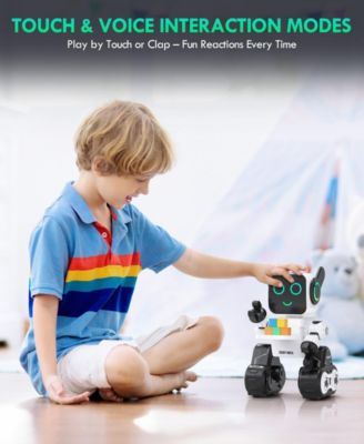 Smart RC Robot Toy for Kids Ages 3+ Years with Voice Change, Coin Bank