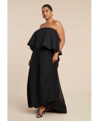 Women's Peplum Bodice Gown