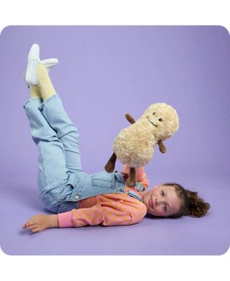 Microwaveable French Lavender Scented Plush Peanut