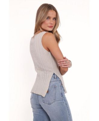 Women's Brodie Wide Rib Knit Top