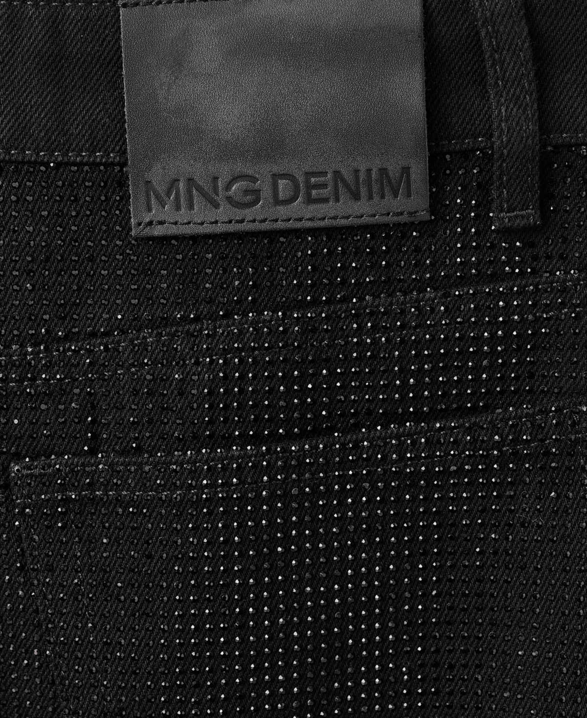 Mango Women's Balloon Rhinestone Jeans