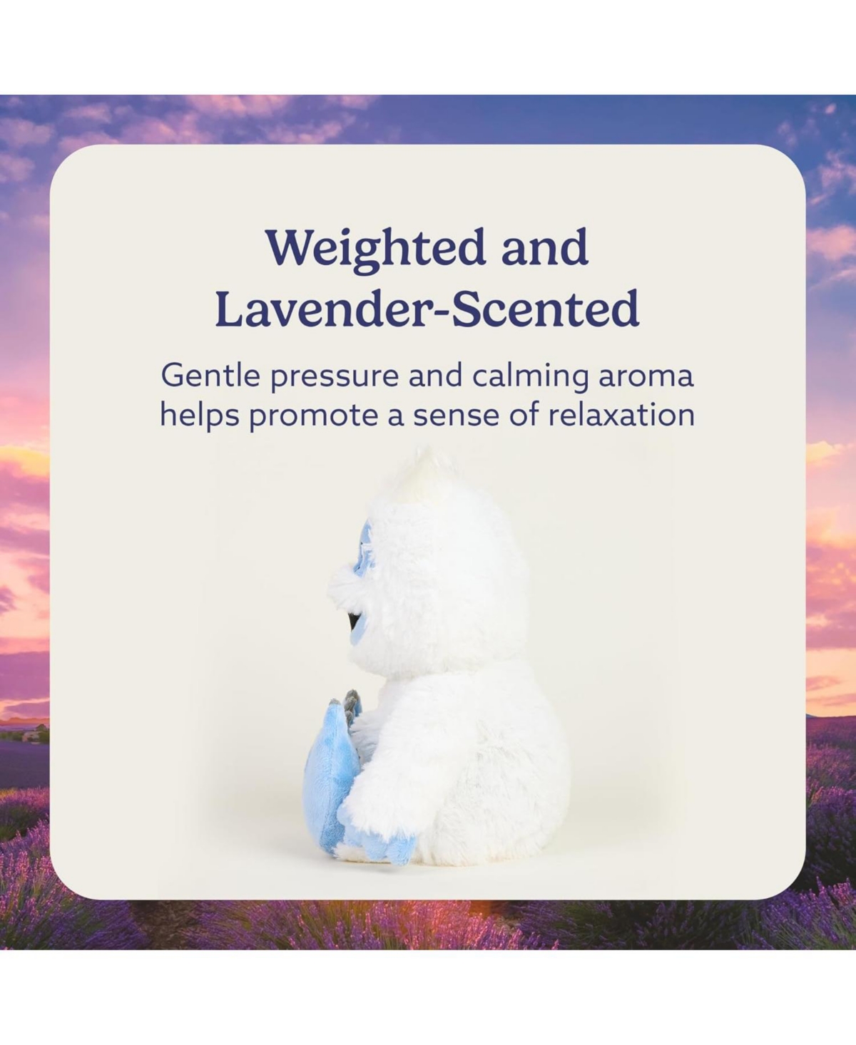 Warmies Microwavable French Lavender Scented Plush Bumble with Scarf