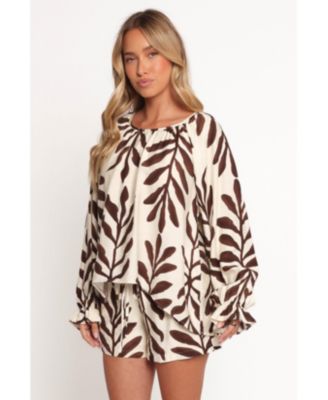 Women's July Long Sleeve Smock Top