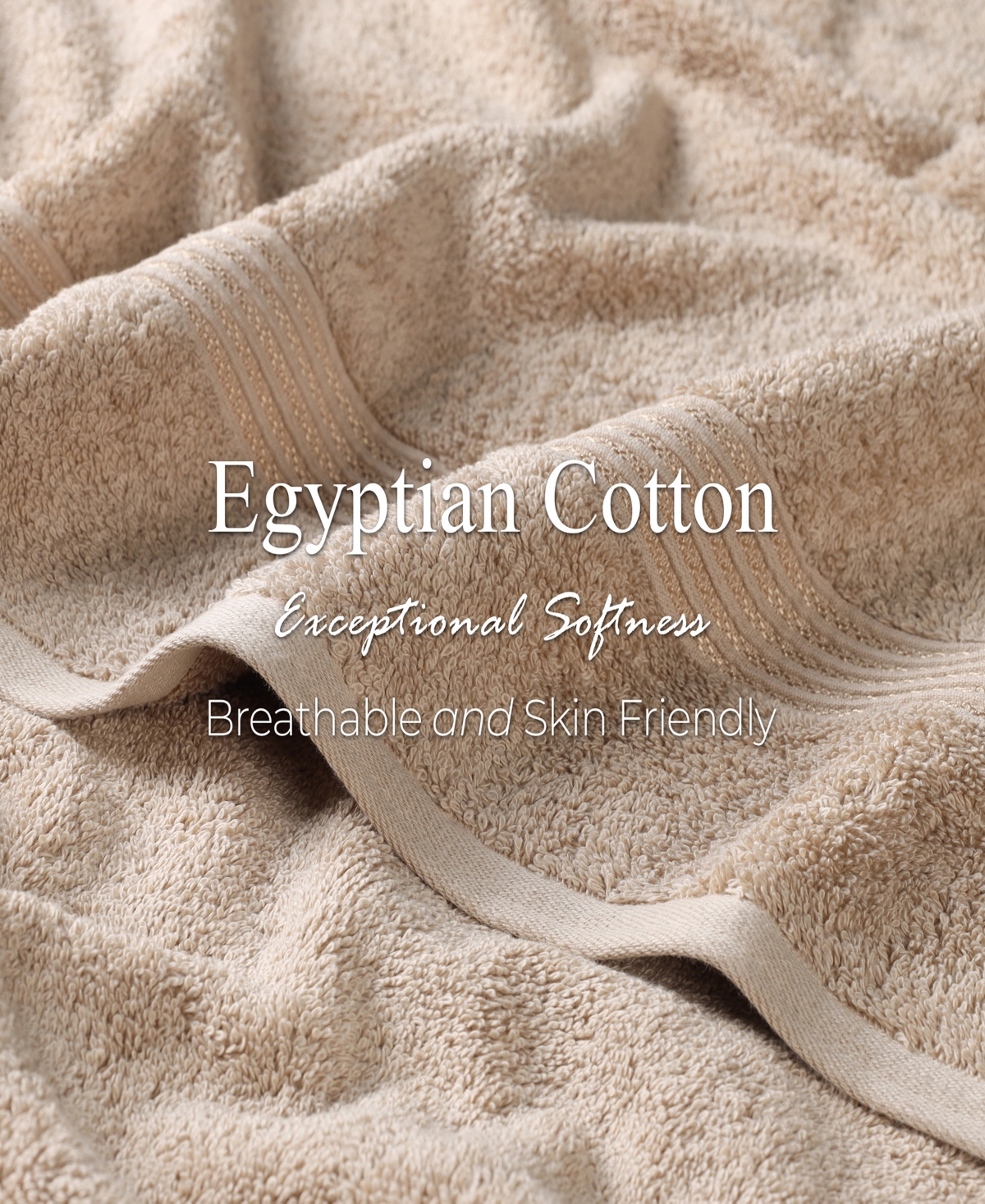 Superior Egyptian Cotton 12-pc. Towel Set In Brown