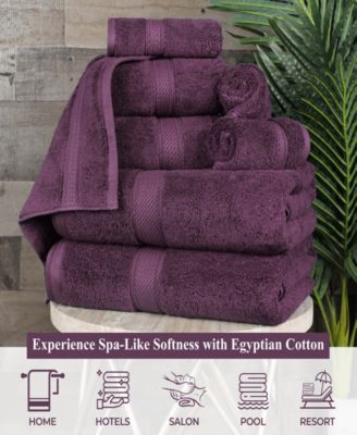 Egyptian Cotton 8-Pc. Towel Set
