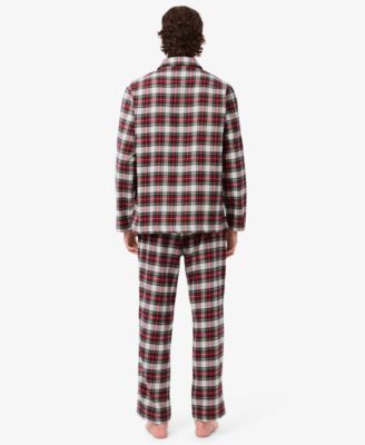 Men's 2-Piece Flannel Top and Pajama Set