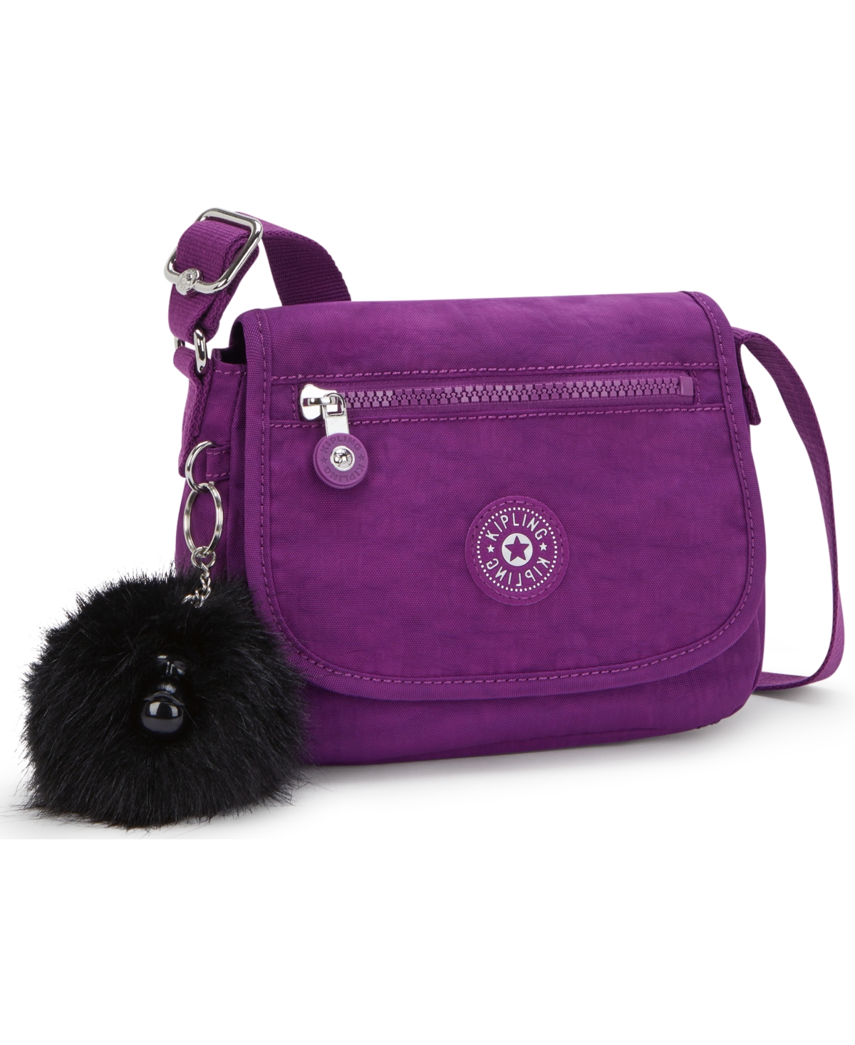 Kipling Sabian Mini Crossbody Bag In Purple