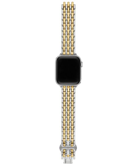 Двухцветный стальной браслет Tory Burch для Apple Watch 38-45мм