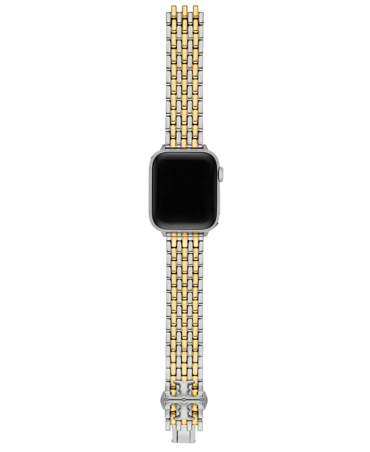 Двухцветный стальной браслет Tory Burch для Apple Watch 38-45мм — фото 1