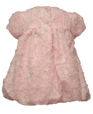 Baby Girls' Bonaz Short-Sleeve Dress and Cardigan, 2-Piece Set