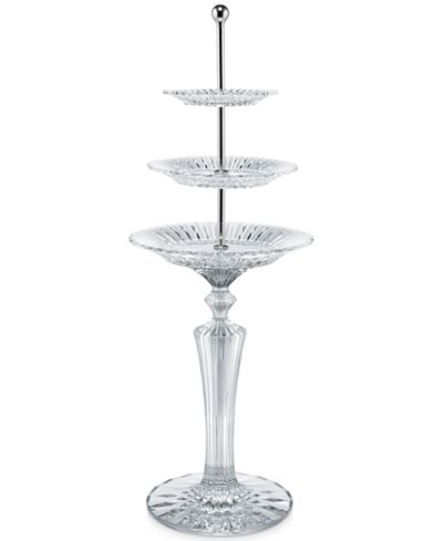 Baccarat Mille Nuits Collection Three-Tier Pastry Stand