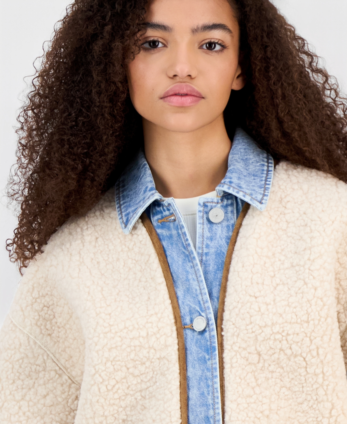 Blanknyc Women's Nature Hike Fleece Jacket In Brown