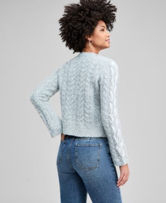 Women's Lace Bow Cardigan,  Macy's Exclusive