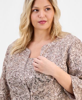 Plus Size Jacket Dress