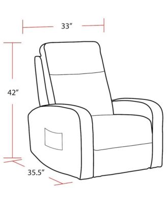 Thriller - Natural Beauty Grey Power Lift Recliner Two Pack