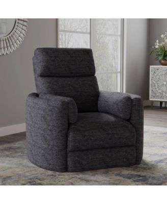  Single Piece 100% Polyester Mediterranean Power Swivel Glider Recliner