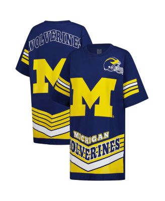 Gameday Couture - Women's Navy Michigan Wolverines Perfect Score Mini T-Shirt