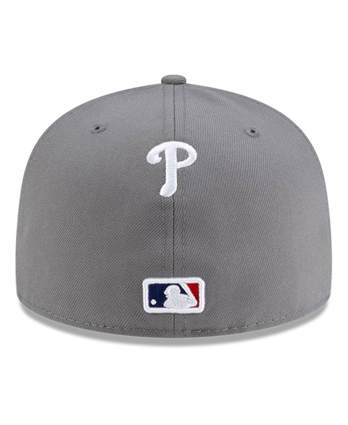 New Era x Hyperfly Men's Gray Philadelphia Phillies 59FIFTY Fitted Hat
