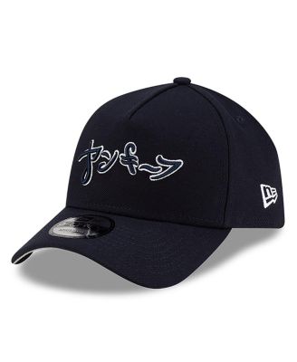x Hyperfly Men's Navy New York Yankees A-Frame 9FORTY Adjustable Hat