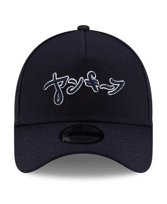 x Hyperfly Men's Navy New York Yankees A-Frame 9FORTY Adjustable Hat