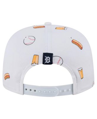Men's White Detroit Tigers Team Cheer Rope 19TWENTY Adjustable Hat