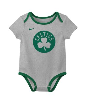Baby Boys and Girls 2-Piece Newborn Boston Celtics Bodysuit Set