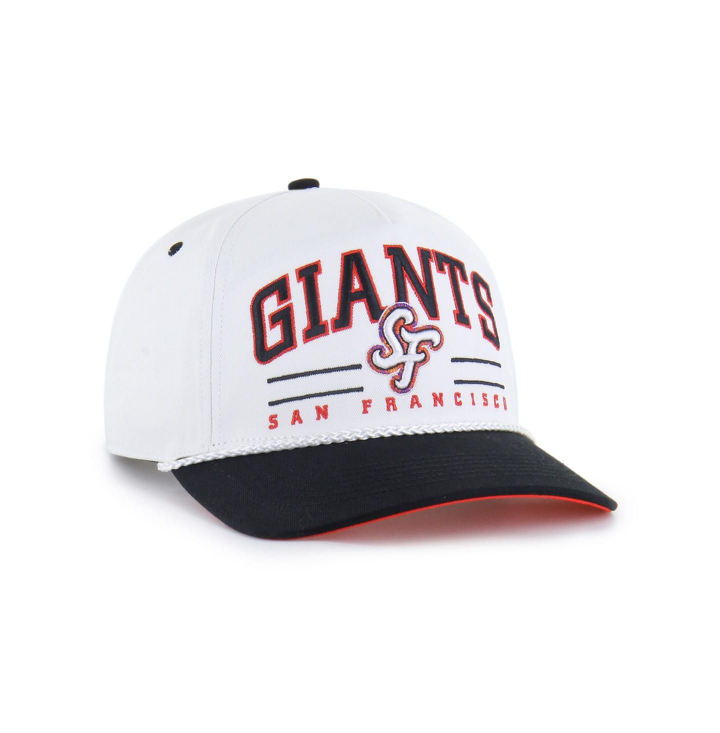 Мужская кепка '47 Brand White San Francisco Giants City Connect Roscoe Hitch Adjustable Hat — фото 4