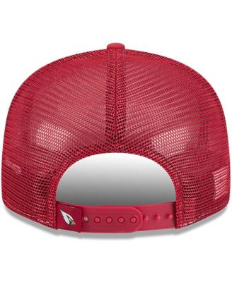 Men's Natural/Cardinal Arizona Cardinals 2025 Rivalries Collection Team Split Panel 9FIFTY Snapback Hat