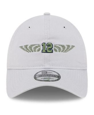 Men's Wolf Gray Seattle Seahawks 2025 Rivalries Collection Team 9TWENTY Adjustable Hat