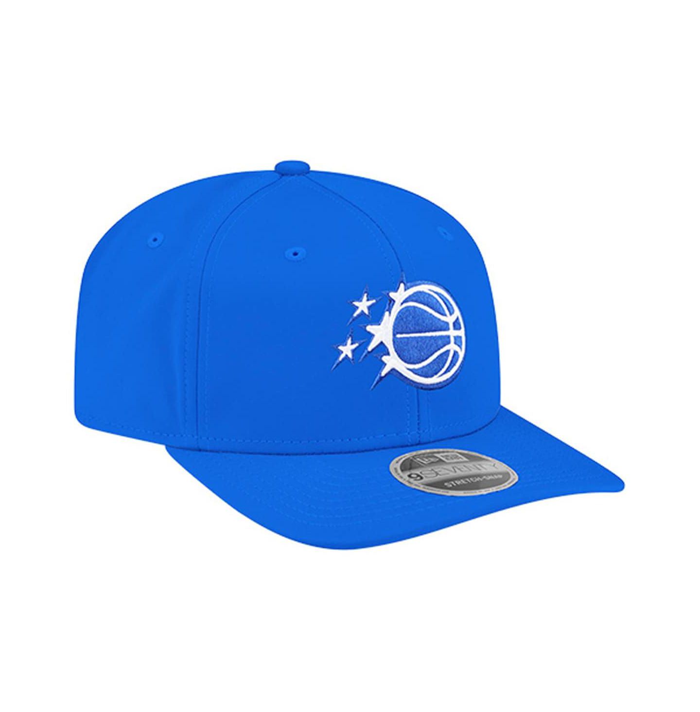 Мужская кепка New Era Blue Orlando Magic 9SEVENTY Stock Adjustable Hat — фото 3