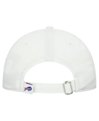 Women's White Buffalo Bills Team Fan 9TWENTY Adjustable Hat