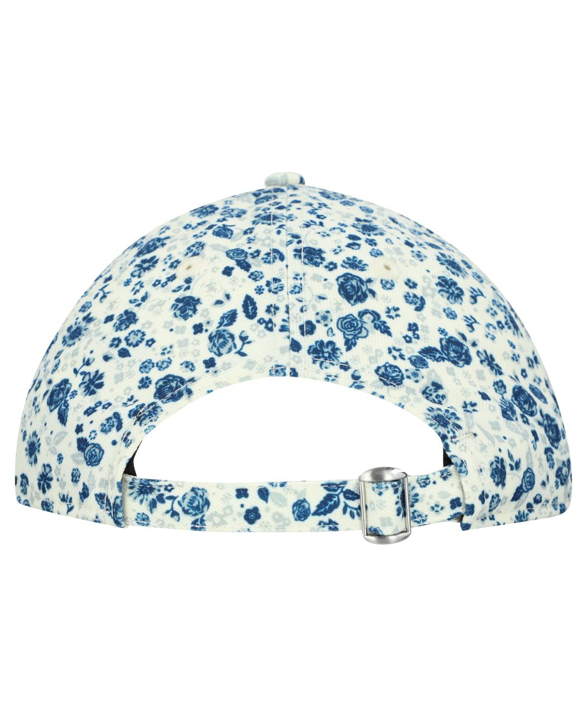 New Era Women's Cream Dallas Cowboys Ditzy 9twenty Adjustable Hat In Neutral