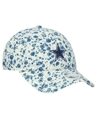 Women's Cream Dallas Cowboys Ditzy 9TWENTY Adjustable Hat