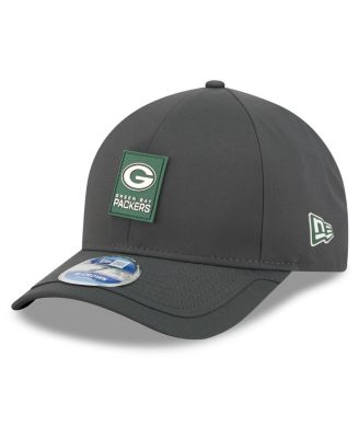 New Era - Men's Charcoal Green Bay Packers 2025 Sideline Cold Weather 9FORTY M-Crown Adjustable Hat