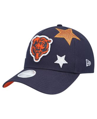New Era - Women's Navy Chicago Bears Bear Stardom 9FORTY A-Frame Adjustable Hat