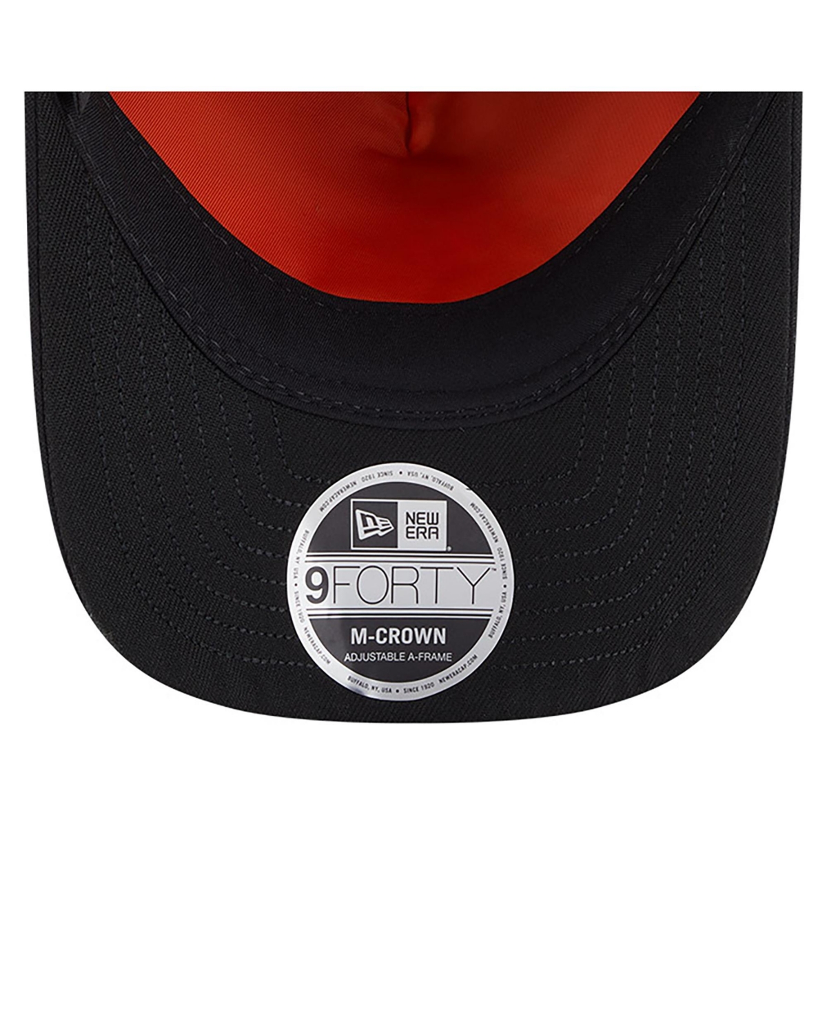 New Era x Alpha Men's Industries Black Baltimore Ravens A-Frame 9FORTY Adjustable Hat