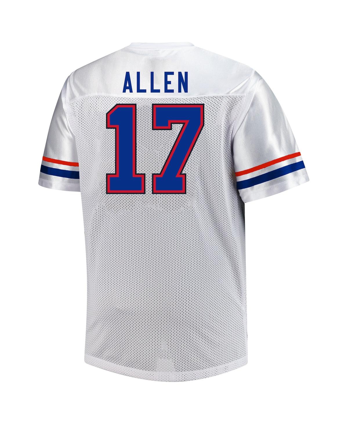 Fanatics Men's Josh Allen White Buffalo Bills Big Tall V-Neck Fashion Jersey