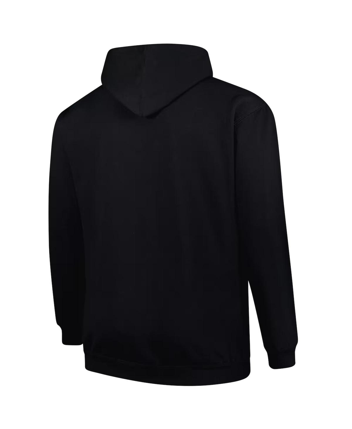 Fanatics Men's Black Pittsburgh Steelers Big Tall Pop Pullover Hoodie