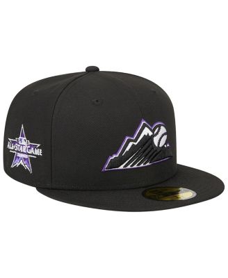 Men's Black Colorado Rockies 2021 MLB All-Star Game Team Color 59FIFTY Fitted Hat