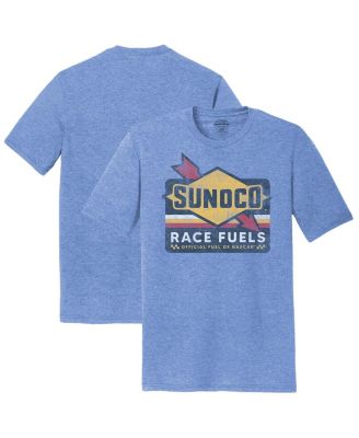 NASCAR - Men's Heather Blue Sunoco Tri-Blend T-Shirt