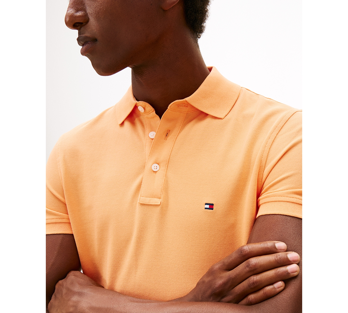 Tommy Hilfiger Men's 1985 Slim Fit Polo Shirt In Neutral