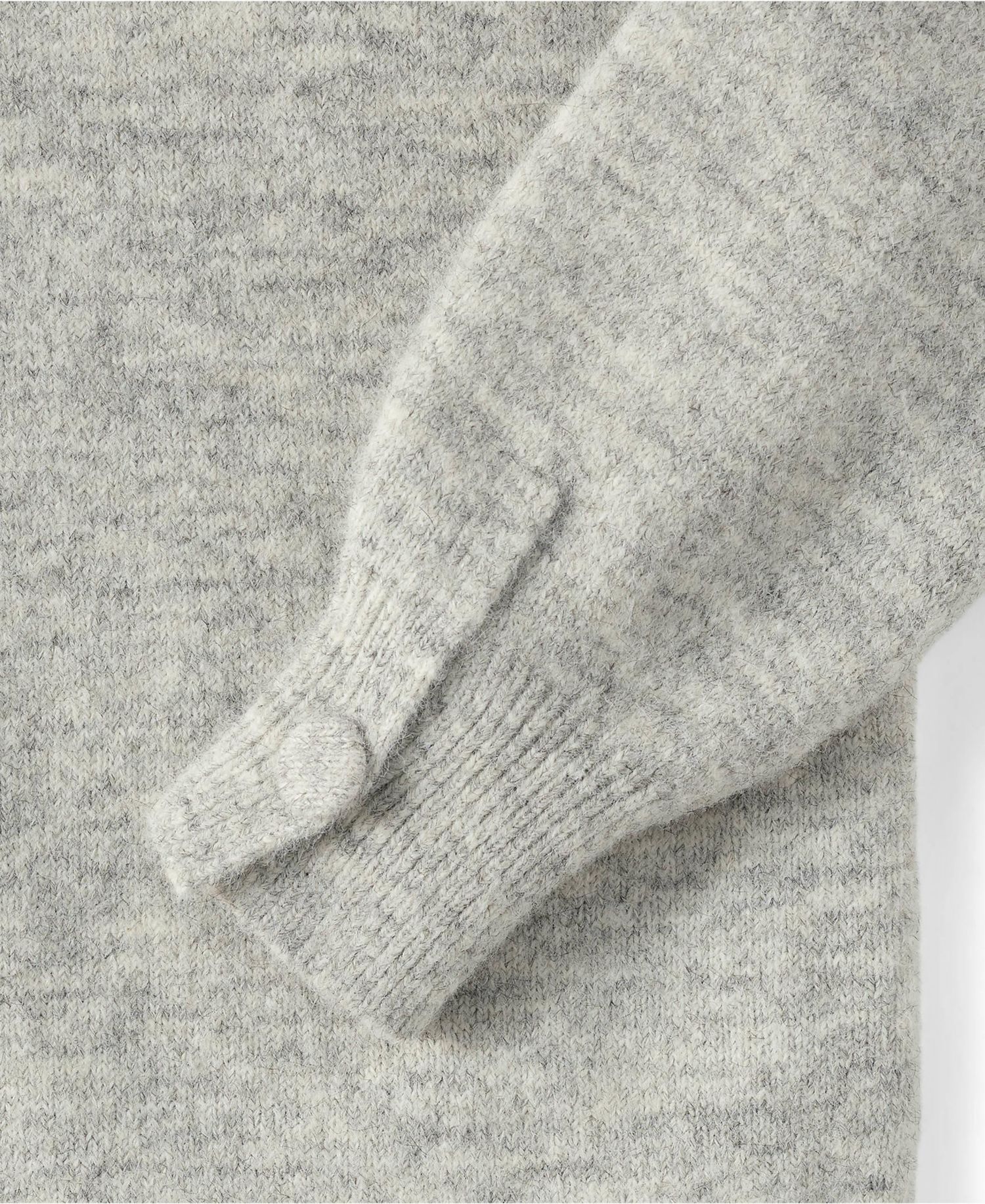 Women's Fuzzy Lantern Sleeve Mock Neck Mini Twofer Dress