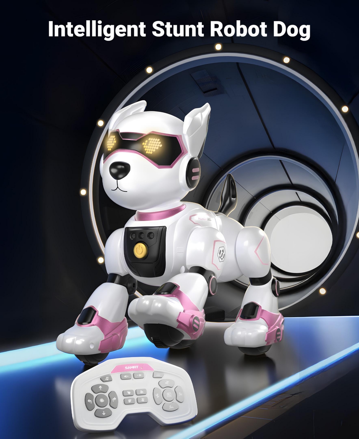 Smart Interactive Robot Dog Toy for Kids with Remote Control, Voice and Touch Features
